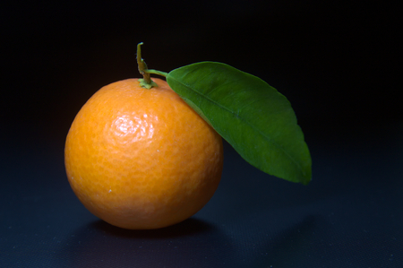 An Orange Clementineの写真素材