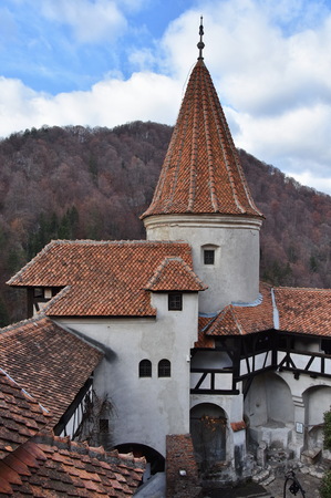 Transylvania ,Romania,Dracula's Bran Castleのeditorial素材