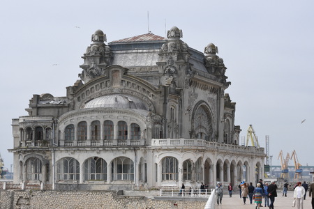 Old Casino in Constanta, Romania,2017のeditorial素材
