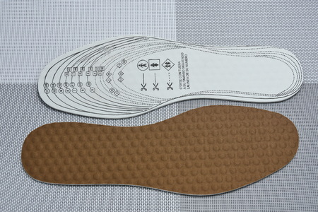 brown  Shoe Insolesの写真素材