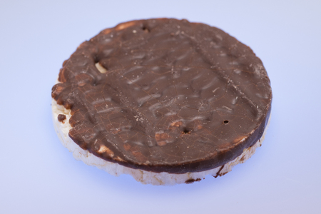 Expanded Wheat Nuts With Cocoa Glazeの写真素材