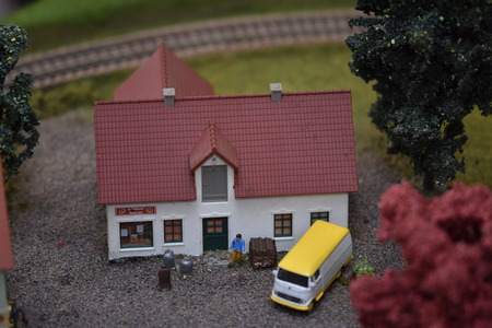 Exhibition of electric trains in Bistrita,martie 2018のeditorial素材