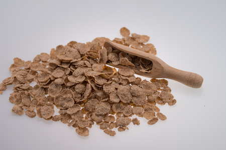 Breakfast cereal ,cornflakesの写真素材