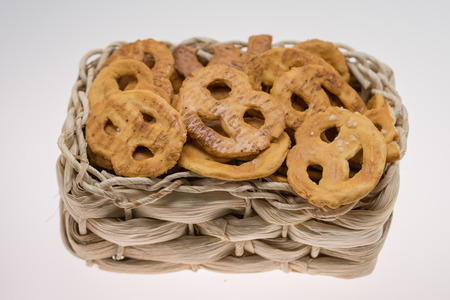 Pretzels crackers originalの写真素材