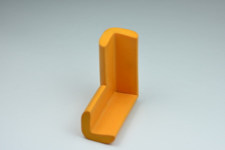 Yellow  Protective corners - Baby Safety Edge Cornerの写真素材