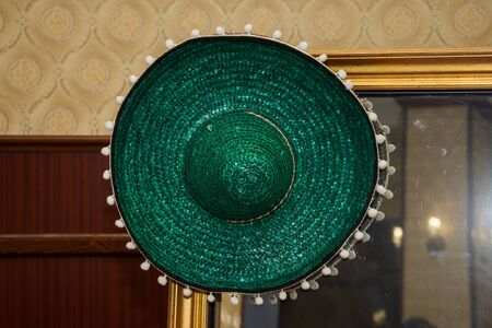 Emerald Green Mexican hatの写真素材