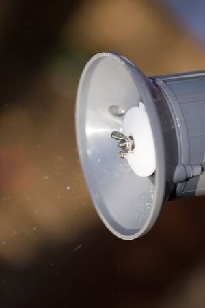 Water splash from automizer,Agricultural atomizer spraying pesticidesのeditorial素材