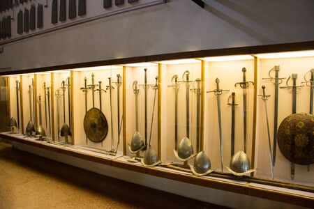 Medieval , Renaissance, weapons,Armory,Doge's ,Palace , Venice, Italy ,2019