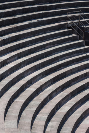 Colliseum in Verona city, Italy,Roman amphitheatre Arena di Verona and Piazza Bra ,march,2019