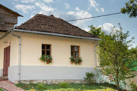 old houses in Romania, Brasov ,Roades,2019のeditorial素材