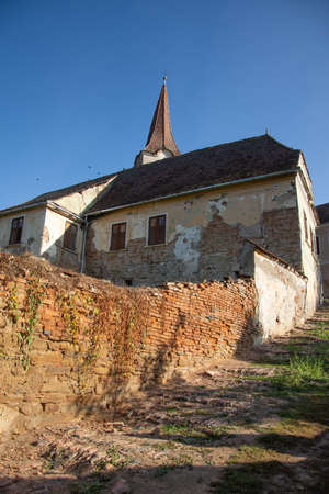 Fortified Evangelical Church from Filitelnic, Romania, 2020, Septemberのeditorial素材