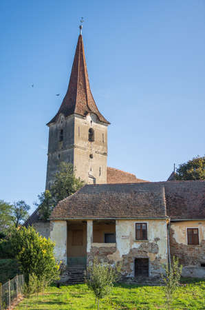 Fortified Evangelical Church from Filitelnic, Romania, 2020, Septemberのeditorial素材