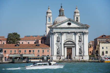 Venetia,Italia, Dorsoduro quarter in march, 2019,のeditorial素材