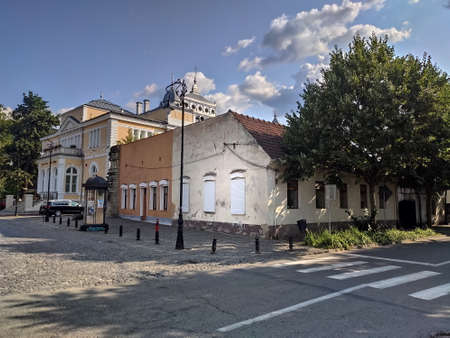 Romania, Bistrita ,The Palace of Culture,2021, august