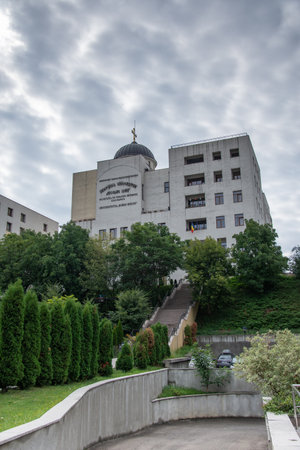 Nicolae Ivan University Campus, Faculty of Orthodox Theology Cluj, Romania, 2021, Augustのeditorial素材