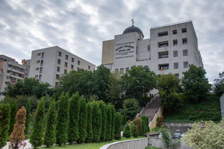 Nicolae Ivan University Campus, Faculty of Orthodox Theology Cluj, Romania, 2021, Augustのeditorial素材