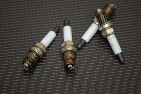 car spark plugの写真素材