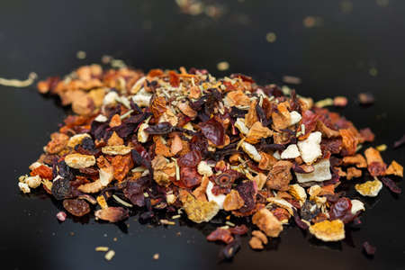 dried fruits for fruit teaの写真素材