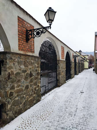 New passage renovated in Bistrita, Romania , January 2022
