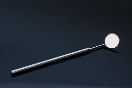 Stainless steel non-sterile dental consultation kit, kit for dental consultation, sterile, 3 disposable componentsの写真素材