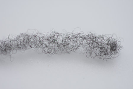 white elastic on a white background, micro macro elastic detail