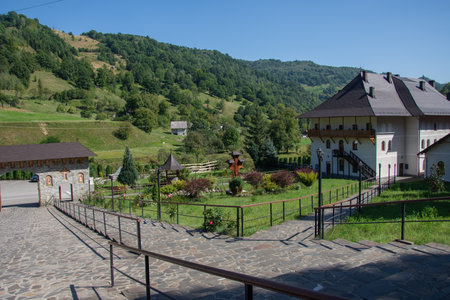 Saints Peter and Paul monastery in Rebra-Parva, (diocese of Cluj, Romania) 2023のeditorial素材