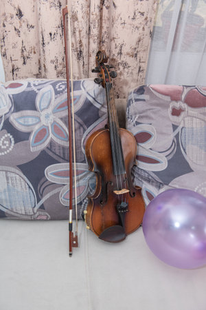 Collectible antique Musical Instrument Vintage old Violin bow