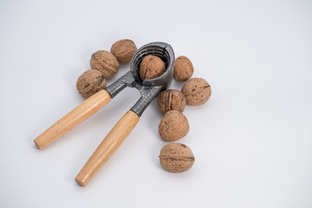 Nutcracker with wooden handle