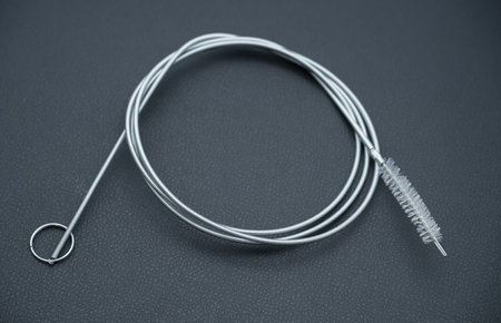 Stainless Steel Wire Brushes with Nylon Bristlesの写真素材