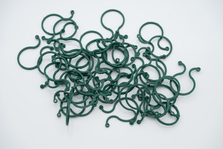 Garden Plant Clips,Plant Support Clips,Plastic Plant Clip,Twisty Plant Rings for Securing Plants