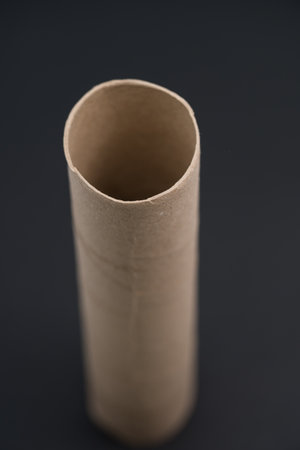 Empty Cardboard Deodorant Containerの写真素材