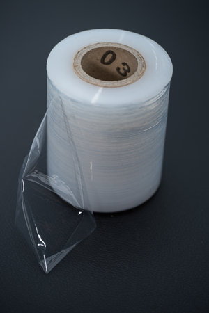 Q Connect Stretch Foil Wrap 10 cm wideの写真素材