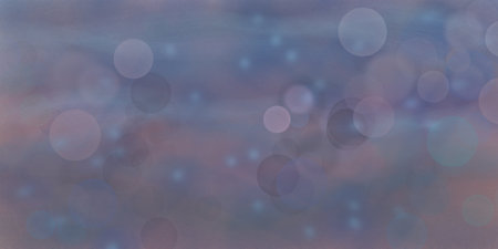 Background, abstract banner of colored lights, in blue, pink and gold tones. Graphic resource with space for textの写真素材
