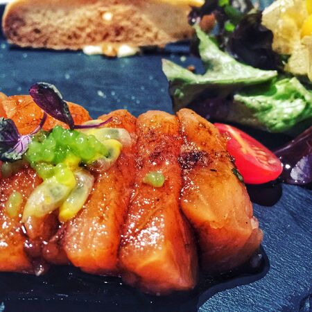 Salmon Tataki