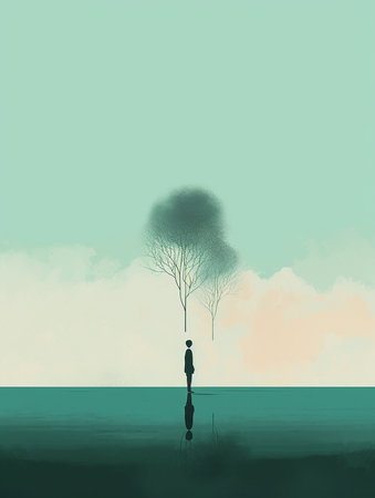 Conceptual 3D fat overweight obese female vs slim fit healthy body after weight loss or diet with muscles thin young woman on the beach. AI generatedの素材