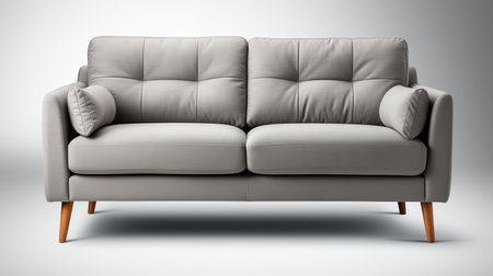 Sofa on a white background.の素材