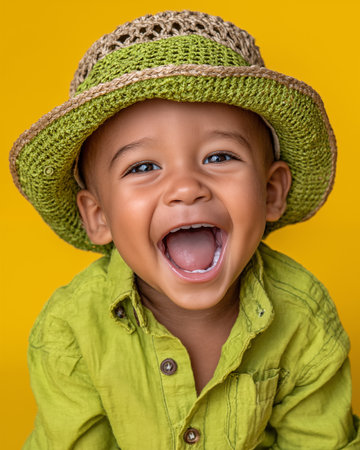 Beautiful young woman in yellow jacket and eyeglasses standing near taxiの素材