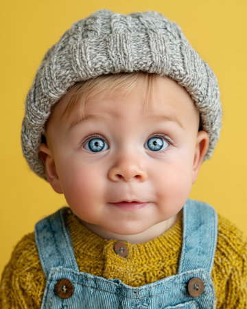 Little boy in red pajamas sitting on a swing and screamingの素材