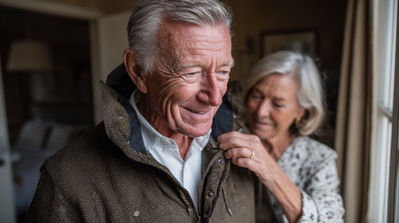 Crowd of people on Christmas market in Riga, Latvia.の素材