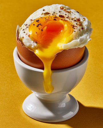 Yorkshire Terrier lying on a knitted plaid in front of a fireplaceの素材