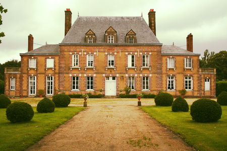 Manor house in Normandy, Franceのeditorial素材