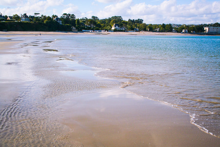 Beach of Morgat, Finistere, Brittanyの写真素材