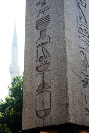 Obelisk of Theodosius at Sultanahmet Meydani,  istanbul , Turkey
