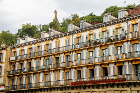 AT SAN SEBASTIAN - SPAIN - ON 08-29-2017のeditorial素材