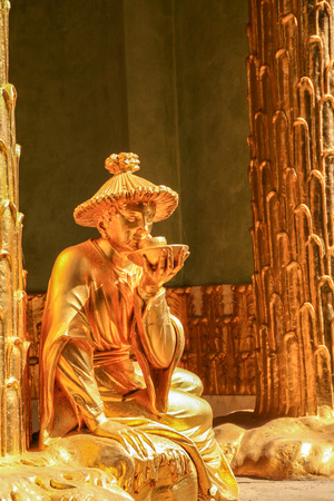 The Chinese House as tea house in Sanssouci Park in Potsdam..
のeditorial素材