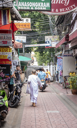 At Bangkok - Thailand - on semptember 2018 -  Khaosan roadのeditorial素材