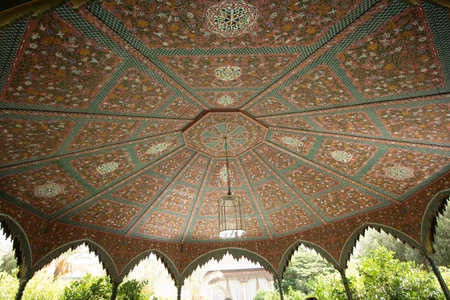 At Marrakech, Morocco, on 08,09,24, The secret garden (Le jardin secret)の写真素材