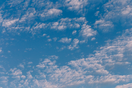 Soft and Fluffy Cloudsの写真素材