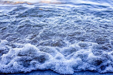 Waves Rolling in at a Beach in South Lake Tahoe, Emerald Bay, California