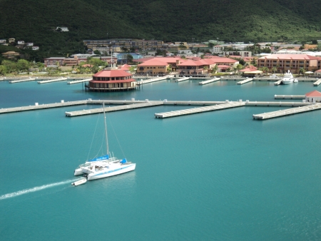 Island in the Caribbeanのeditorial素材